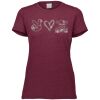 3067 Ladies' Extra Soft Triblend T-Shirt Thumbnail